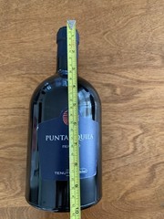 Empty Punta Aquila Primitivo Puglia Italian Wine Bottle 1.5 Liter