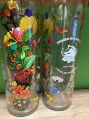 EMPTY DECORATIVE WINE BOTTLES WOLFFER ESTATES SUMMER IN A BOTTLE LOT OF 2