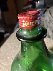 Vintage green Demijohn 3 litter bottle
