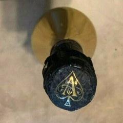 Sealed Empty Ace of Spades Armand de Brignac Champagne 750ml Bottle Display Gold