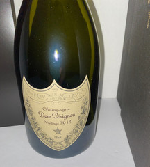 Dom Perignon Vintage 2013 Brut Empty Champagne Bottle, Box, Insert