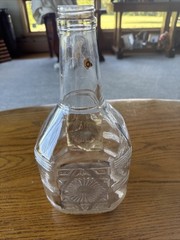 SALE!!Vintage Manischewitz Half Gallon Sweet Grape Clear Wine Bottle-no Cap(B50)