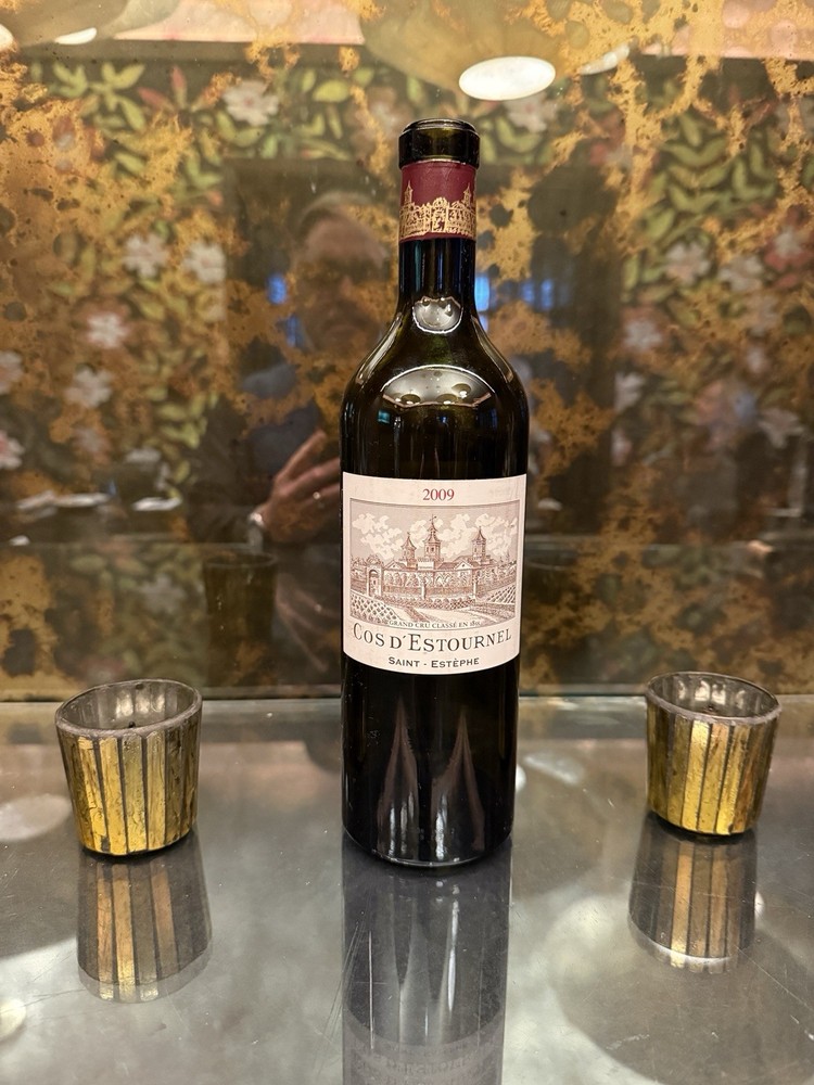 2009 Cos d’Estournel Saint-Estephe Empty Bottle & Cork Rare Bordeaux Display