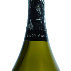 RARE Lady Gaga Dom X Perignon Rose Luminous Light Up Empty Bottle 750ml