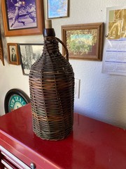 Spanish Wicker 1.5 litre Wine bottle
