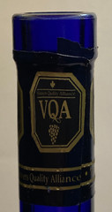 Cobalt Blue Magnotta Riesling Icewine Bottle Empty 2002 Limited Edition Canada