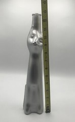 SILVER 2014 RHEINHESSEN GERMANY RIESLING HAPPY CAT EMPTY BOTTLE 13&Prime; TALL