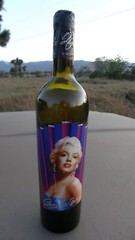 Marilyn Monroe EMPTY Wine Bottle 20th Vintage 2004 Marilyn Merlot