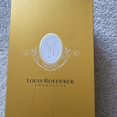 2009 CRISTAL Louis Roederer Champagne Wine Gift Box With Booklet NO Bottle