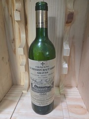 1985 Chateau LA MISSION HAUT BRION, Graves, Empty Bottle (Boutielle Vide)
