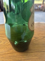 STUNNING-1972 COSTA DO SOLPortuguese Rose Half Gallon Green Wine Bottle W/ Cork