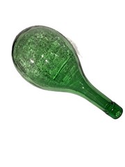 Vtg Wine Bottle Decanter Vino D Italia Italy Round Bottom Green Glass Bordeaux