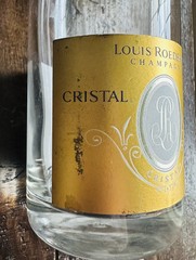Cristal Champagne Bottle Empty 2015 Collectible France 750 ML