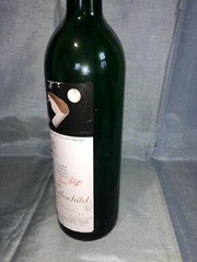 Chateau Mouton Rothschild Pauillac 1986 Empty Bottle No Cork
