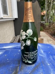 Perrier Jouet Champagne Empty Display Bottle Vintage 1985 750ml EMPTY