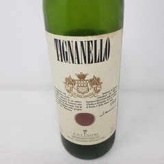 Vintage Tignanello Antinori 1995 Wine BOTTLE Empty Red Table Wine Tuscany