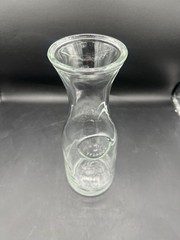 Vintage Paul Masson Clear Glass Wine Carafe Since 1852 Decanter Pitcher