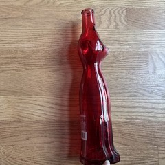 Happy Cat Red Wine Bottle Empty For Collectors Riesling Barware 13” Tall