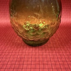 VTG GALLO Flavor Guard Glass Green Half Gallon Empty Decorative Bottle No Lid