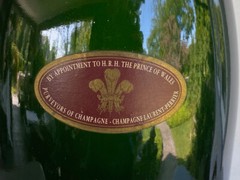 LAURENT PERRIER Brut LP Champagne Large Empty Bottle. Store Display 24” Magnum