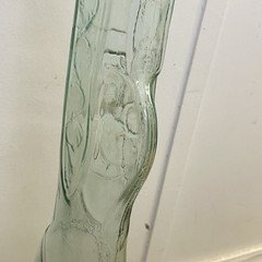 Vintage Gori Gori Chianti Rifle Bottle 3L Green Glass Italy 1960s 45.5 In Tall