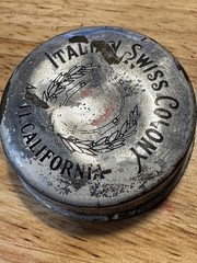 Vintage Italian Swiss Colony California 1950&rsquo;s Glass Gallon Wine Bottle Empty