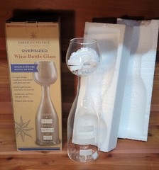 New American Vintage Over-sized Wine Glass Bottle