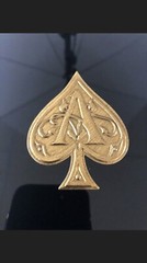 Ace of Spades Gold Armand De Brignac Champagne Empty Box Sleeve