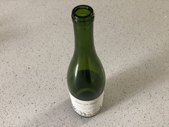 2019 Green Wine Bottle Narrow Gate Vinyards EMPTY Petite Sirah