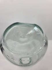 Vintage Paul Masson 9 3/4 Clear Glass Carafe Since 1852 Decanter Pitcher