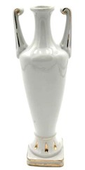 VTG MCM F. lli Marchi Brescia Wine Bottle Vase Hand Painted In Italy 12&Prime; T