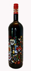 Stella Rosa Black Ltd Ed. Sugar Skull Day of Dead Halloween 50 oz Empty Bottle
