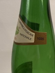 Vtg. Moselle Luxembourgeoise Elbling Wine Caves De Wellestein 1979 Bottle & Cork