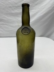 Antique Green Sealed Wine Bottle, « Vieux Cognac » – 1800&rsquo;s