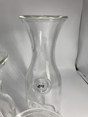 Vintage V.N.C. Wine Water Carafes Set 5 Litro 1/2 Litro 1/4 Litro Gorgeous