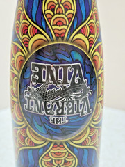 Vibrant Vine Decorative Wine Bottle 2014 Woops? Okanagan Valley BC Canada
