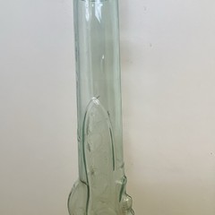 Vintage Gori Gori Chianti Rifle Bottle 3L Green Glass Italy 1960s 45.5 In Tall