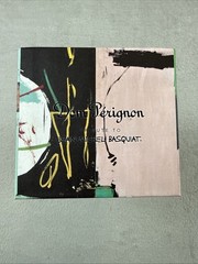 Dom Perignon Jean-Michel Basquiat 2015 Empty Gift Box Champagne Display Case