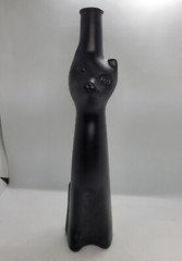 Empty Black Cat Wine Bottle Mosel Riesling 500ml Bottle 13&Prime;