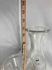 Vintage V.N.C. Wine Water Carafes Set 5 Litro 1/2 Litro 1/4 Litro Gorgeous
