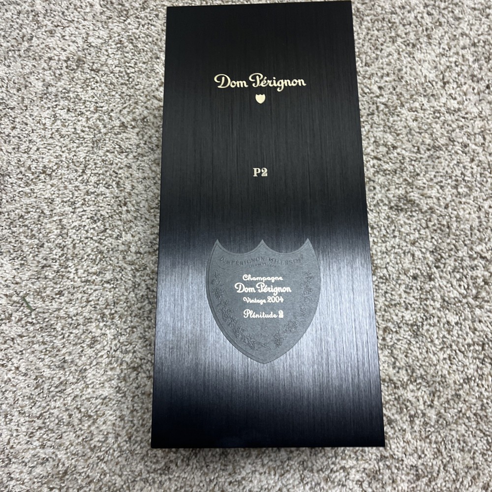 Dom Perignon Empty Box Vintage 2004 Plenitude 2 With Original Book