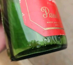 Paul Masson Burgundy, 4/5 pint bottle(empty) 1960&rsquo;s-70 Saratoga, CA