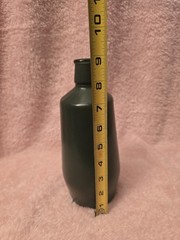 J M da Fonseca Azeitão Portugal Green Glass Wine Bottle Empty Collectible 9&Prime;