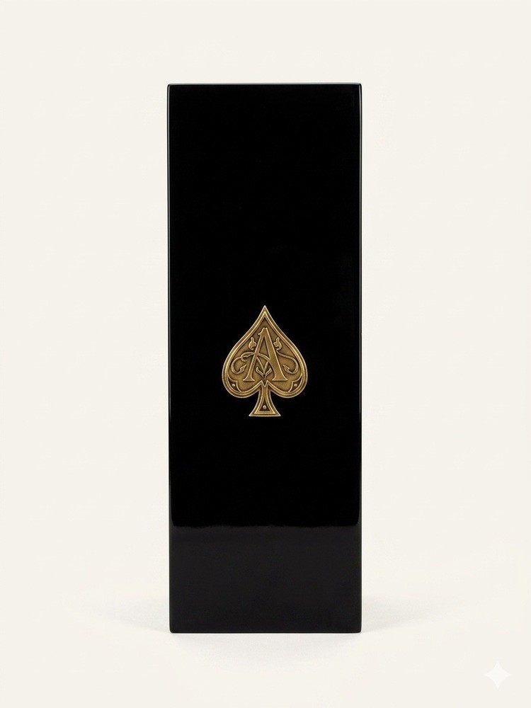 Authentic Armand de Brignac « Ace of Spades » Silver Edition 1.5 L BIG BOX