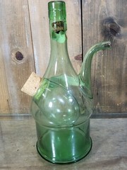 Vintage Chianti Bottle Spout & Ice Pocket Dante Tuscana Italy