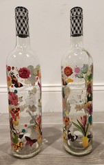Lot of 8 WOLFFER ESTATE Summer In A Bottle Long Island NYWine Empty Glass 750ML