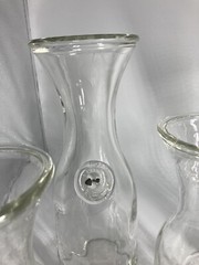 Vintage V.N.C. Wine Water Carafes Set 5 Litro 1/2 Litro 1/4 Litro Gorgeous
