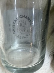 Set Of 2 Dom Perignon 2008, LOUIS ROEDERER 2014CRISTAL CHAMPAGNE, Empty Bottles