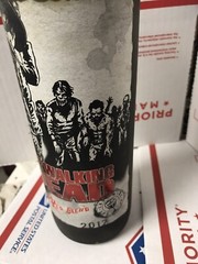 Walking Dead Rick Augmented Reality Wine Bottle Empty 750ml Exclusive 2017 AMC