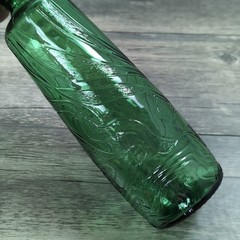 Gallo Ripple Wine Bottle 4/5 Quart Rare Green Glass 10&Prime; Vintage Design 1960&rsquo;s